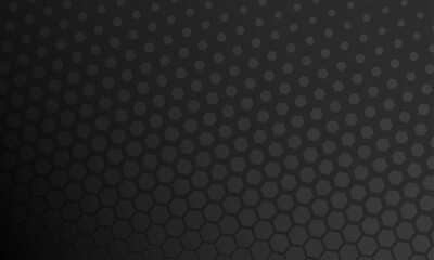 Vector black and white hexagonal background abstract honeycomb wallpaper for banner, presentation.