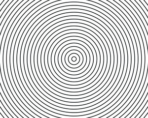 Concentric circle texture elements, spaced concentric circle, line in a circle concept, black circular pattern.