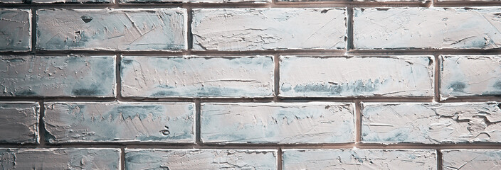 Naklejka premium white brick wall