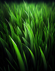 Fototapeta premium Green grass detail