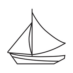 illustration of a sailboat