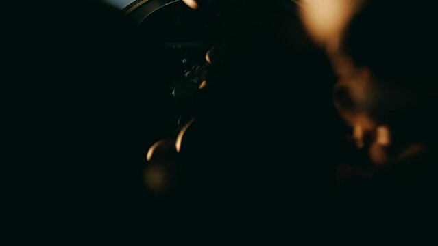 Fall Beans Coffee Machine Surprises: Roasting-Ready Beans Falling Out This catchy title captures the unexpected delight of finding fresh coffee beans ready for roasting right from your coffee machine