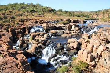 Fototapeta na wymiar cascada in südafrika