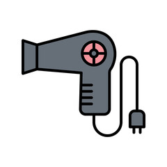 Hair dryer icon