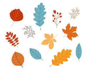 Fototapeta na wymiar Hello autumn illustration vector background