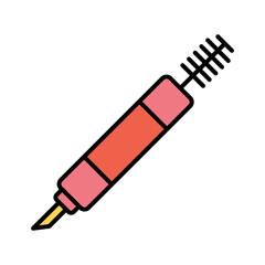Eyebrow pencil icon