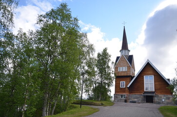 Karesuando church in Sweden
