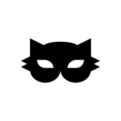 black cat mask