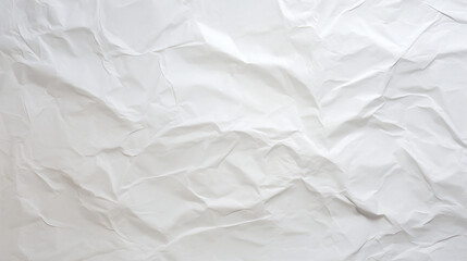 Obraz premium texture of white paper is crumpled. White background