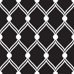 Fototapeta premium abstract seamless ornament pattern vector illustration