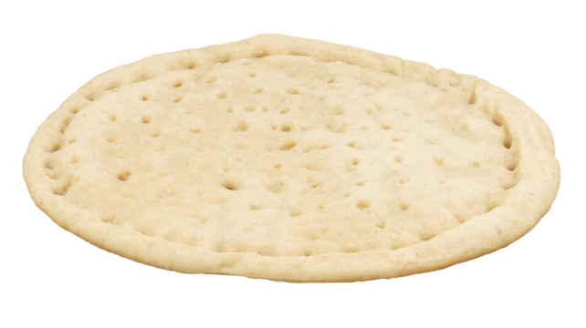 raw pizza base