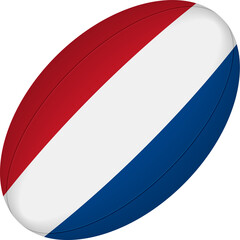Netherlands rugby ball.