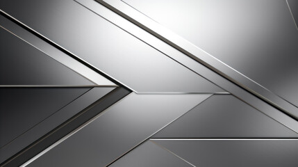 Metallic Surface with a Geometric Pattern A Sleek and Futuristic Image for Text or Graphics AI Generative