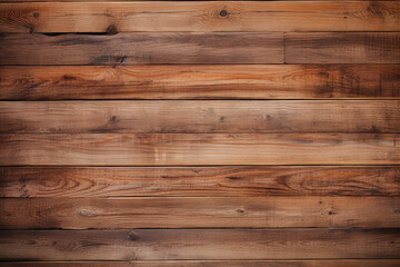 Fototapeta na wymiar Texture of brown smooth boards. Horizontal photo of oak planks.