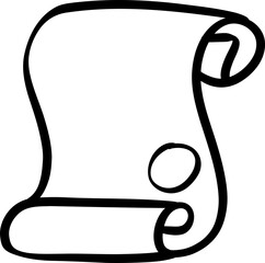 Cute Doodle grade paper Back to School Planner Icon. Stationery Supplies hand drawing Illustration