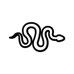 Black line icon for Slither