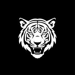 Tiger - High Quality Vector Logo - Vector illustration ideal for T-shirt graphic