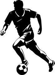 Naklejka premium Football - High Quality Vector Logo - Vector illustration ideal for T-shirt graphic