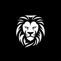 Lion | Minimalist and Simple Silhouette - Vector illustration