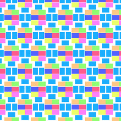 Abstract illustration background, pattern colorful squares