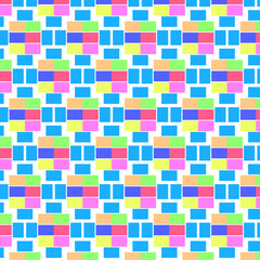 Abstract illustration background, pattern colorful squares