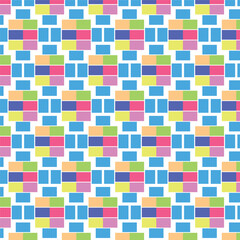 Abstract illustration background, pattern colorful squares