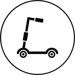 Kick Scooter Icon