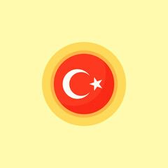 Turkey - Circular Flag