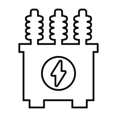 Dc, transformer icon