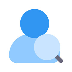search user flat icon