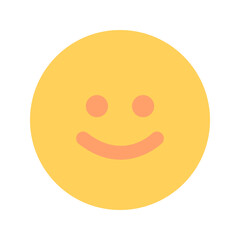 smile flat icon