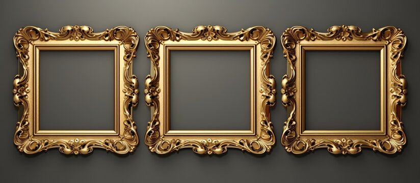 Golden frame set