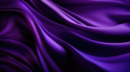 Obraz premium Purple Silk Waves Background