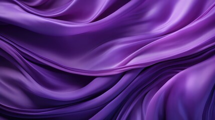 Obraz premium Purple Silk Waves