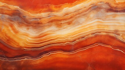 Streaked rock texture background with bands of intense crimson, fiery orange, and warm yellow.