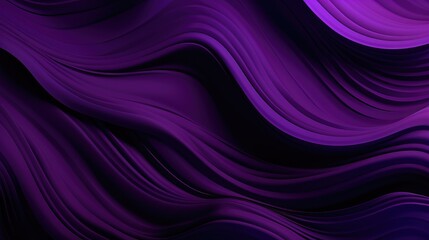 Purple waves on a dim background