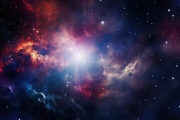 Fototapeta premium nebula with space