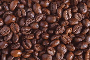 coffee beans pattern texture background
