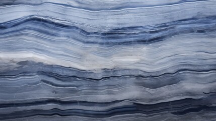 Stone surface textured background with pattern streaks of silver and slate blue.  