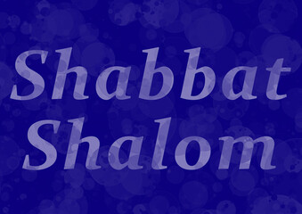 Fototapeta premium Shabbat Shalom
