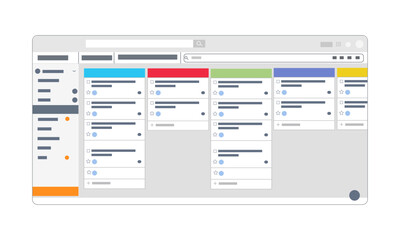 application user interface task management list plan reminder schedule agenda business productivity journal