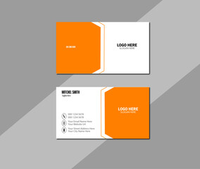 modern business card design. Professional Business card design and modern visiting card. Creative business card design. business, card, illustration, layout, design,  presentation.