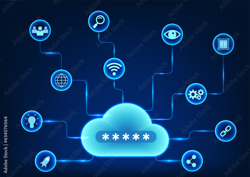 Poster cloud technology it is a technology for backing up data and sharing data to recipients via the inter
