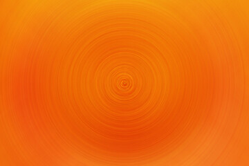 Beautiful orange smooth spiral circles background