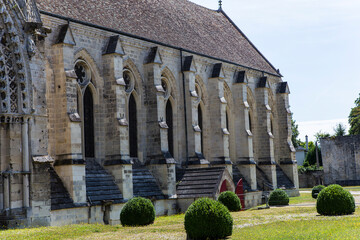 Fototapeta na wymiar Saint Jean des vignes abbey, Soissons, France