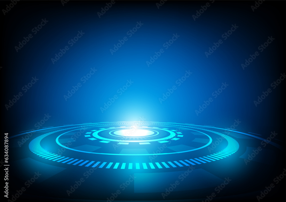 Poster abstract technology background hi-tech communication concept futuristic digital innovation backgroun