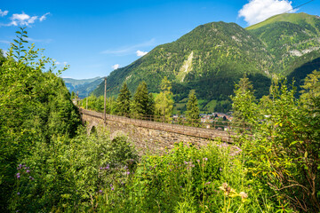 Eisbahnbr&uuml;cke  in Bad Hofgastein  | Kur- und Wintersportort | Gasteinertal in &Ouml;sterreich | Austria