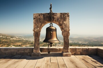 Obraz premium Old retro copper bells