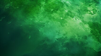 arrière plan graphique effet d'onde aquatique, caustique, couleur verte, illustration ia générative