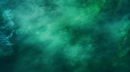 Obraz na płótnie Canvas arrière plan graphique effet d'onde aquatique, caustique, couleur verte, illustration ia générative